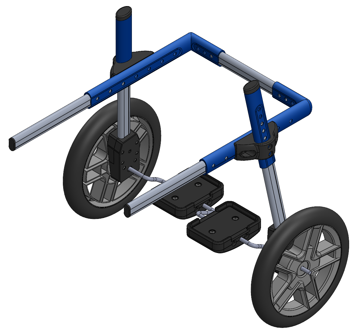 Modified Dog Wheelchair CAD