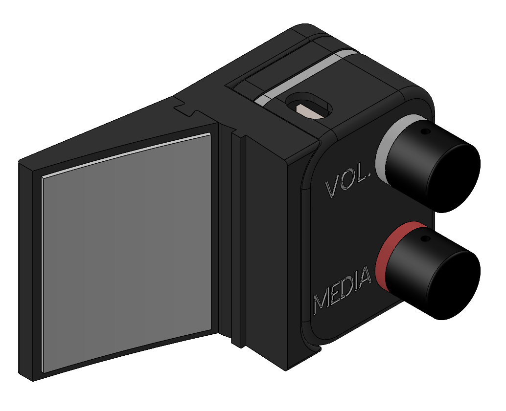 Macropad with Bracket CAD