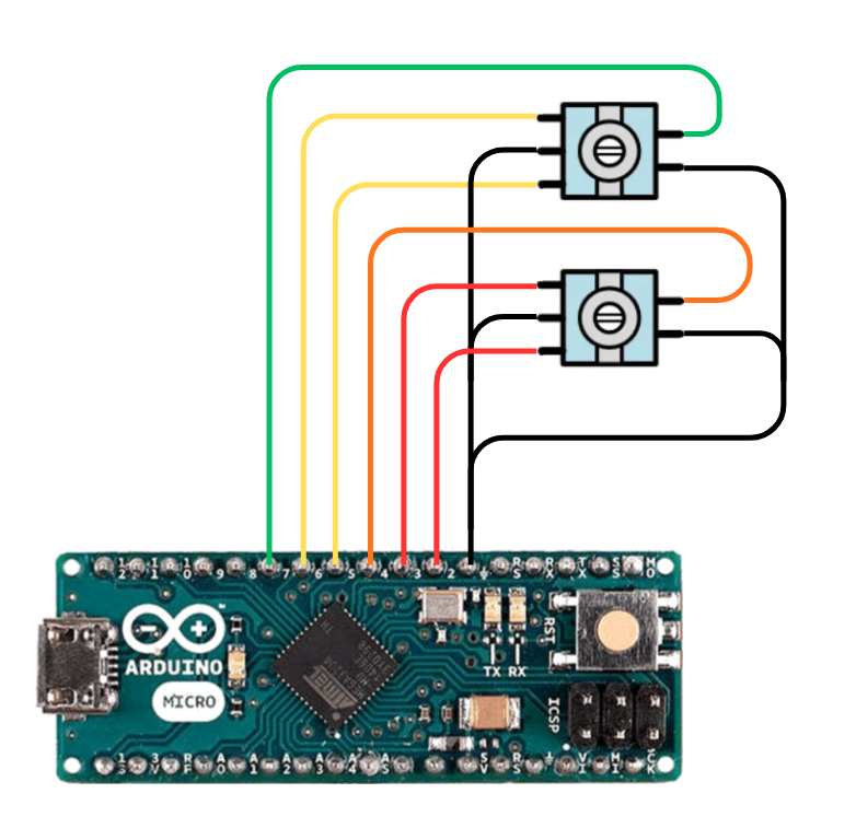 Macropad Electrical Circuit