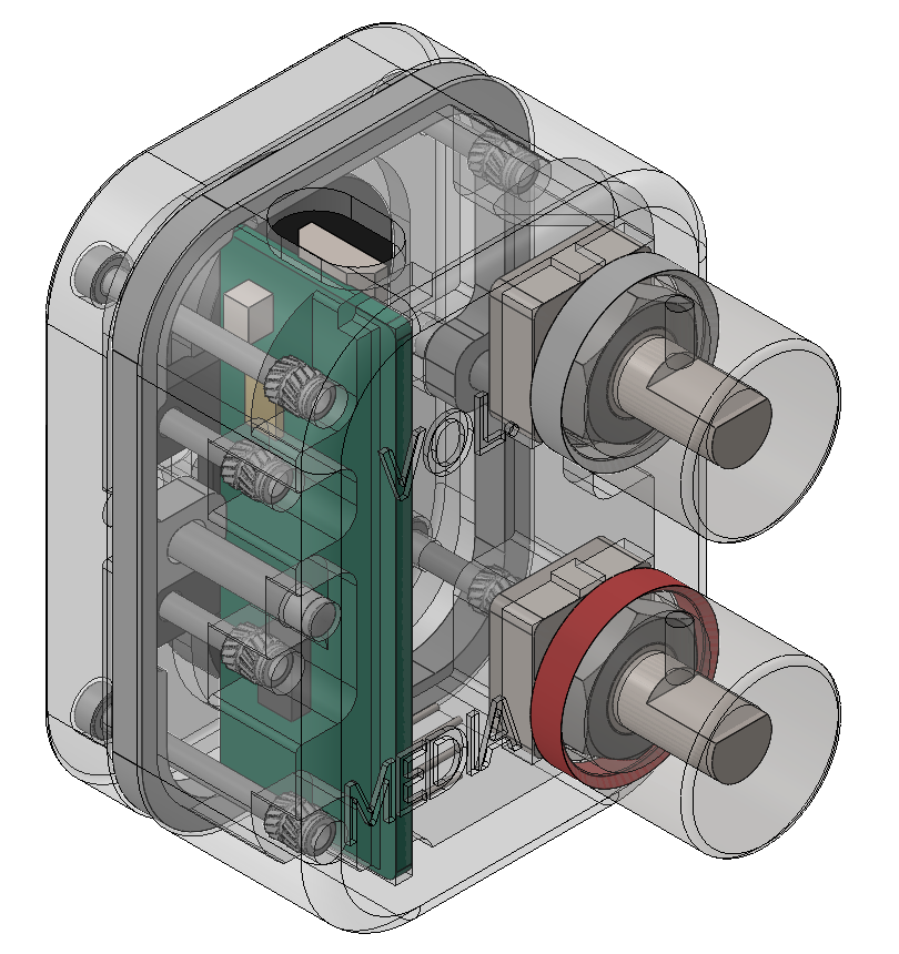 Macropad Transparent CAD